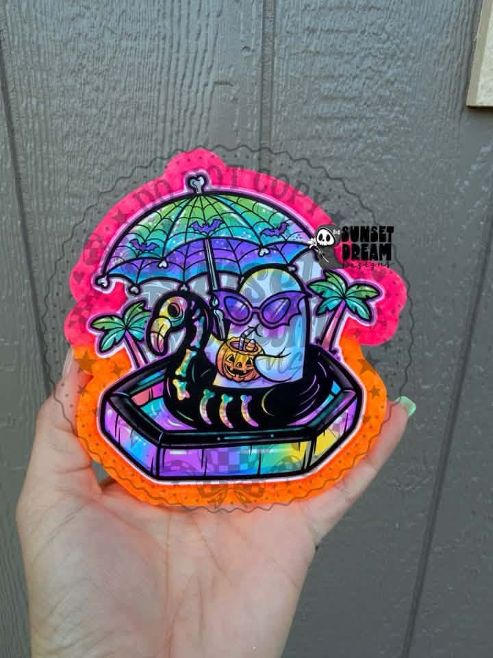 Maliboo Beach Ghostie Mold + Cardstock