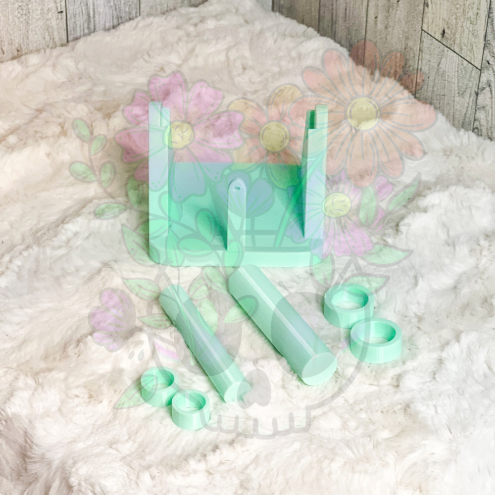 Elastic Cord Spool Holder and Guide