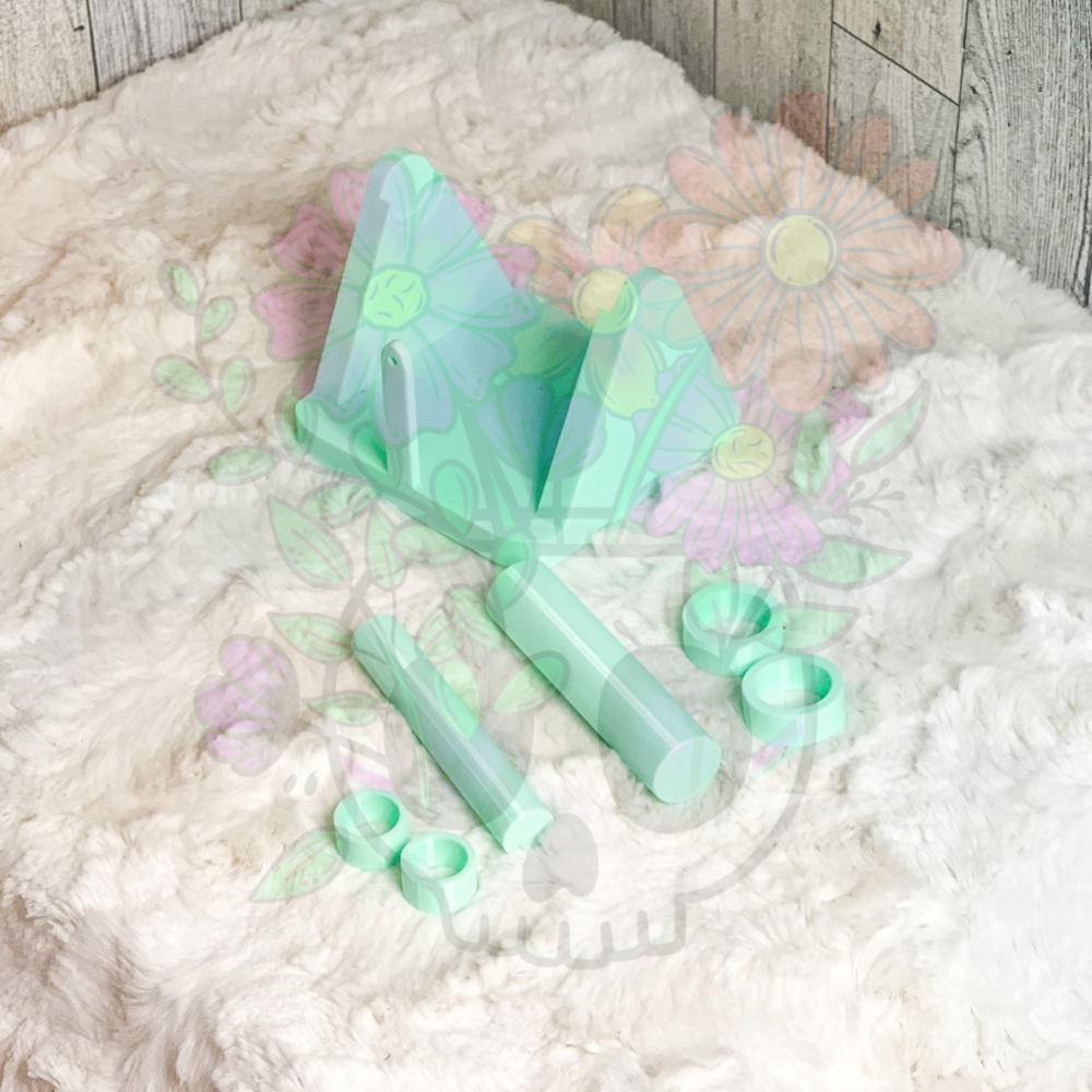 Elastic Cord Spool Holder and Guide