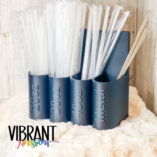 Tumbler Maker Straw Organizer