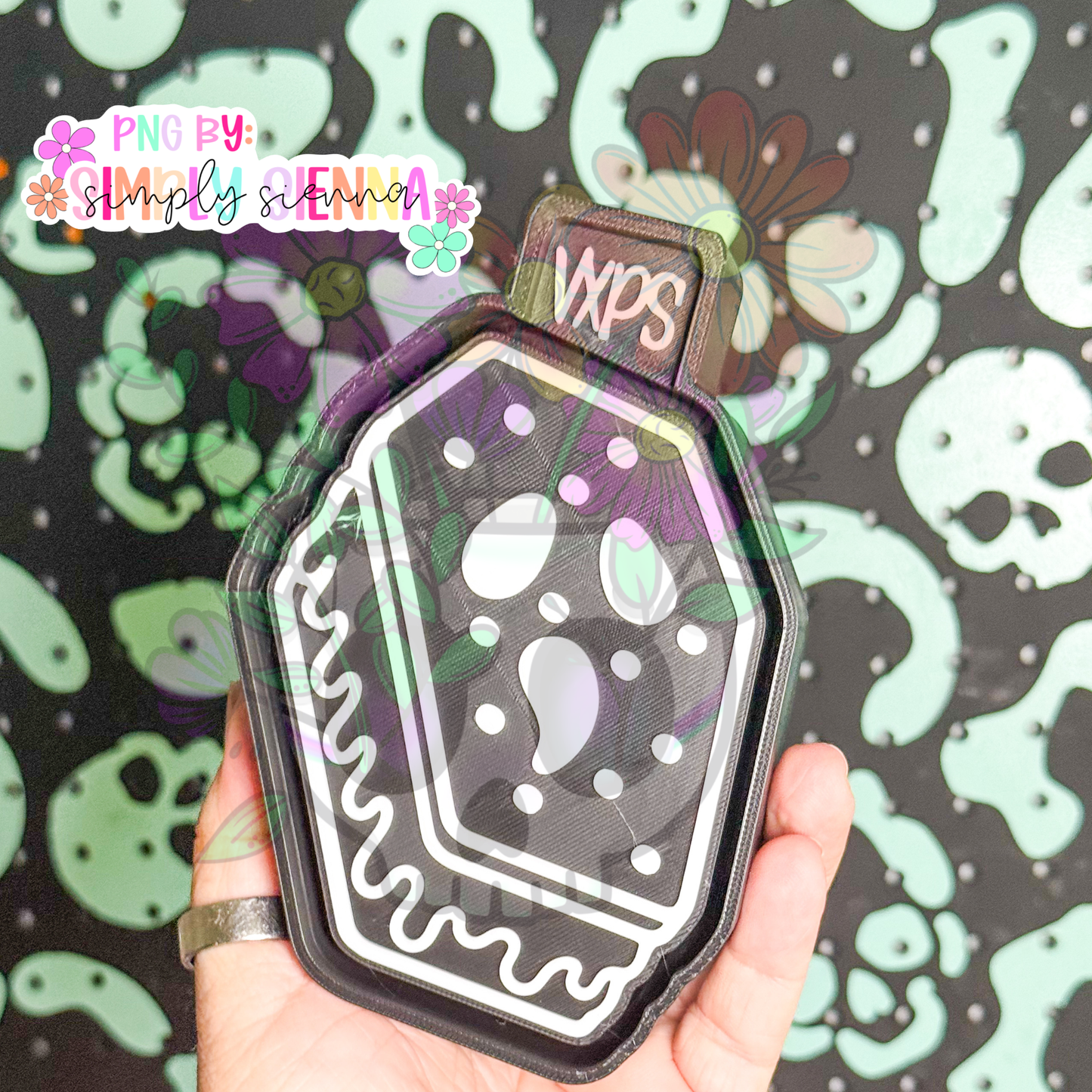 Ghost Ice Cream Sammich - Freshie Mold