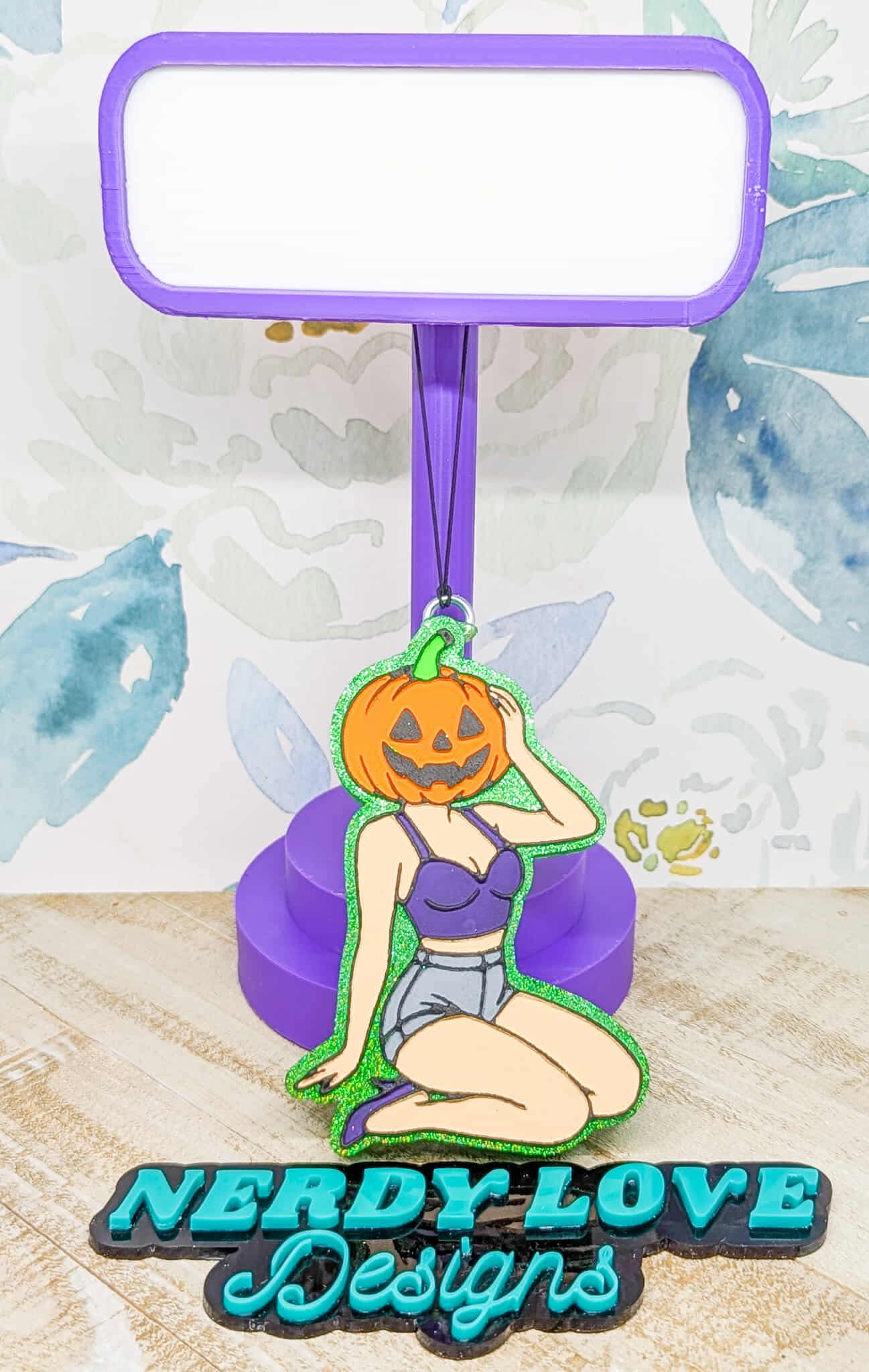 Pumpkin Head Pin Up – Semi-Exclusive Freshie Mold
