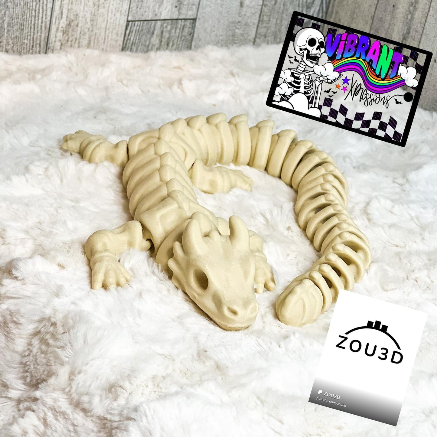 Articulated Skeleton Dragon