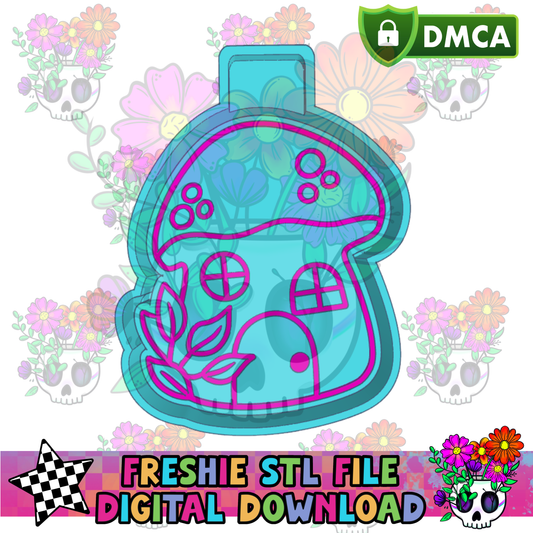 Mushroom House Mold Maker STL File