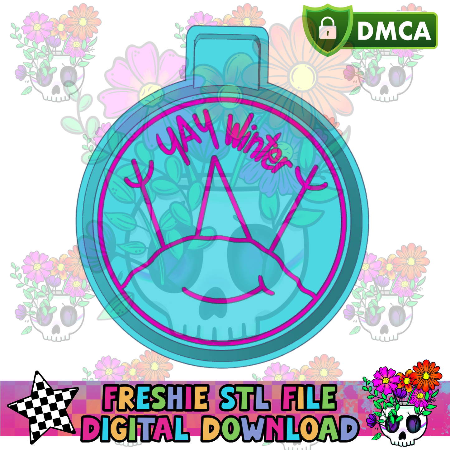 Yay Winter Mold Maker STL File