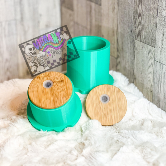 3D Printed Glass Can Lid Holder STL File