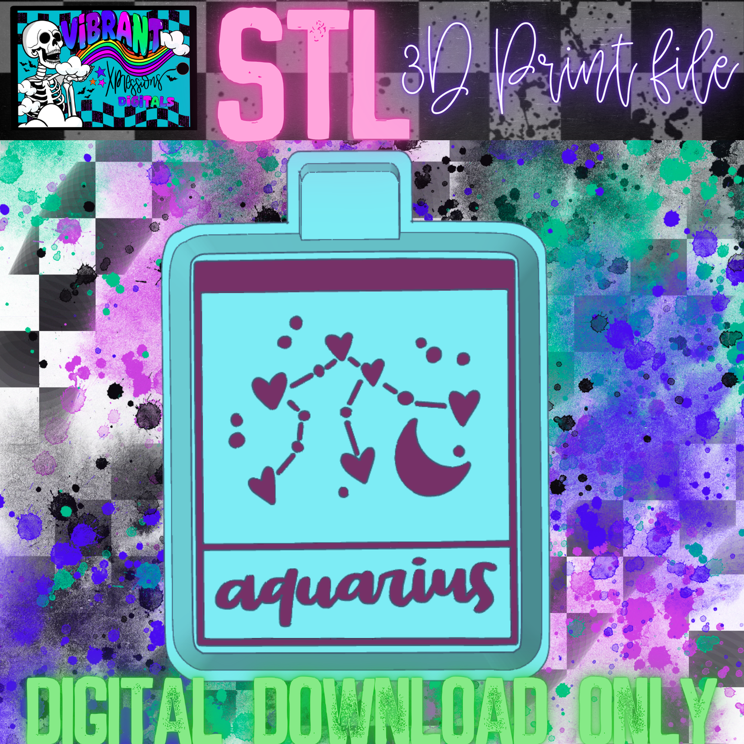 Zodiac Signs Mold Maker STL File