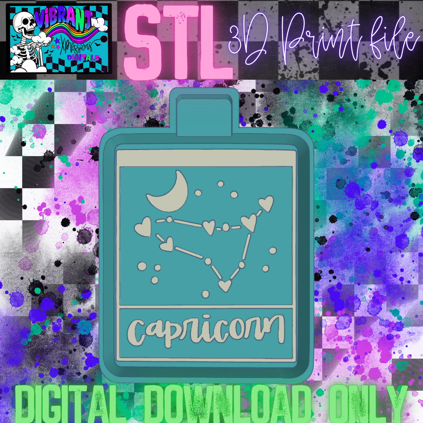 Zodiac Signs Mold Maker STL File