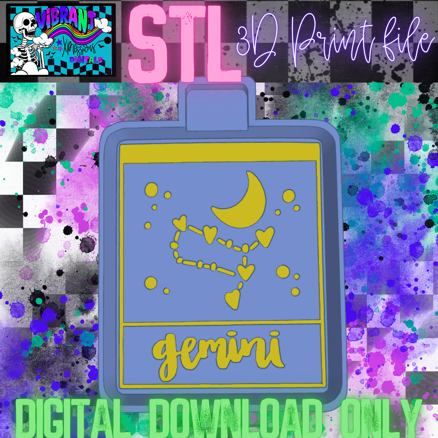 Zodiac Signs Mold Maker STL File