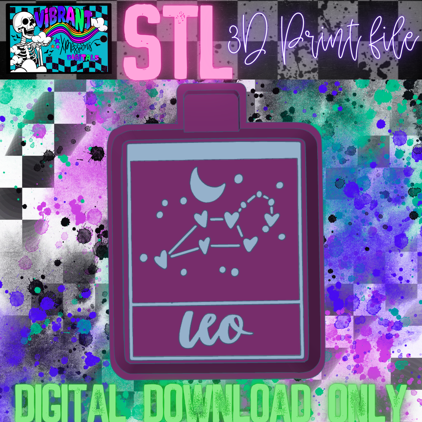 Zodiac Signs Mold Maker STL File