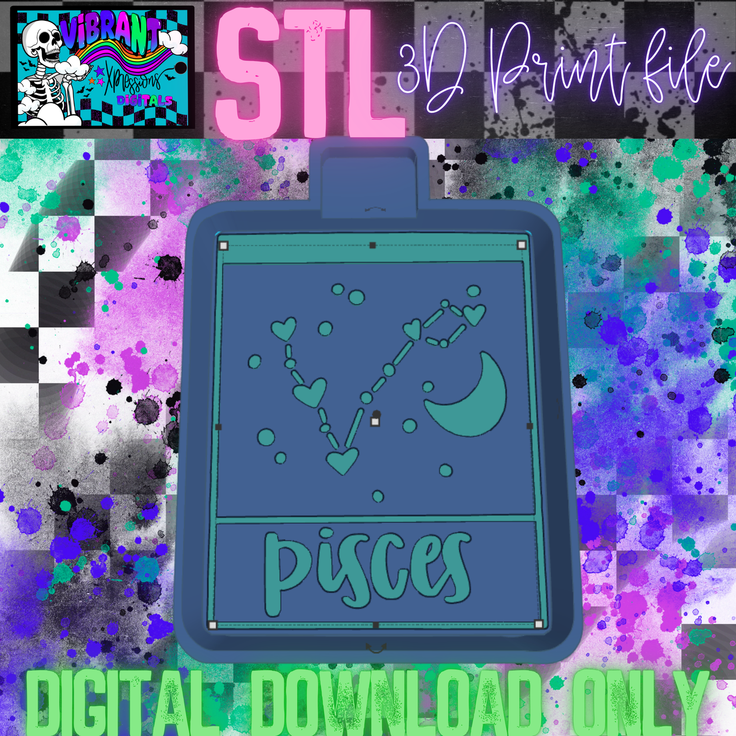 Zodiac Signs Mold Maker STL File