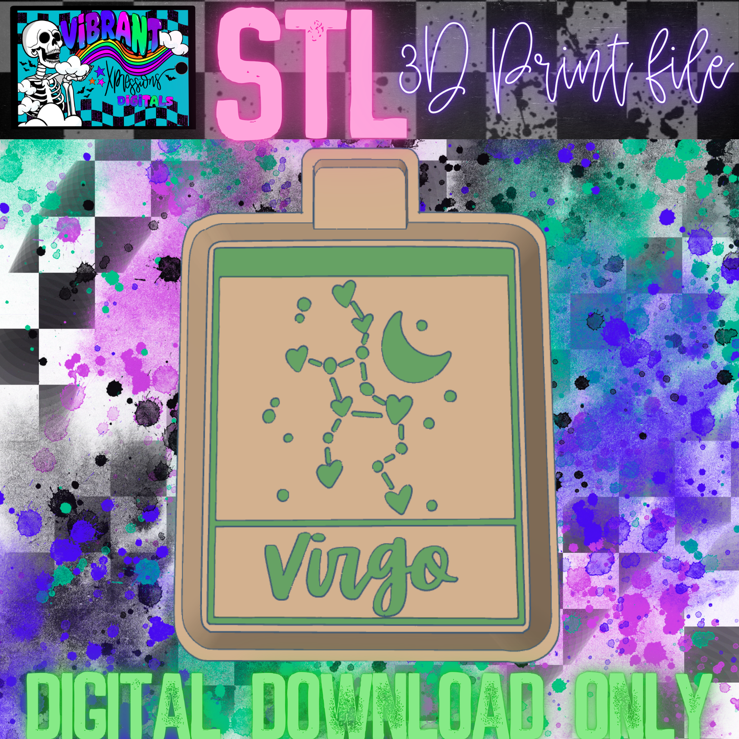 Zodiac Signs Mold Maker STL File