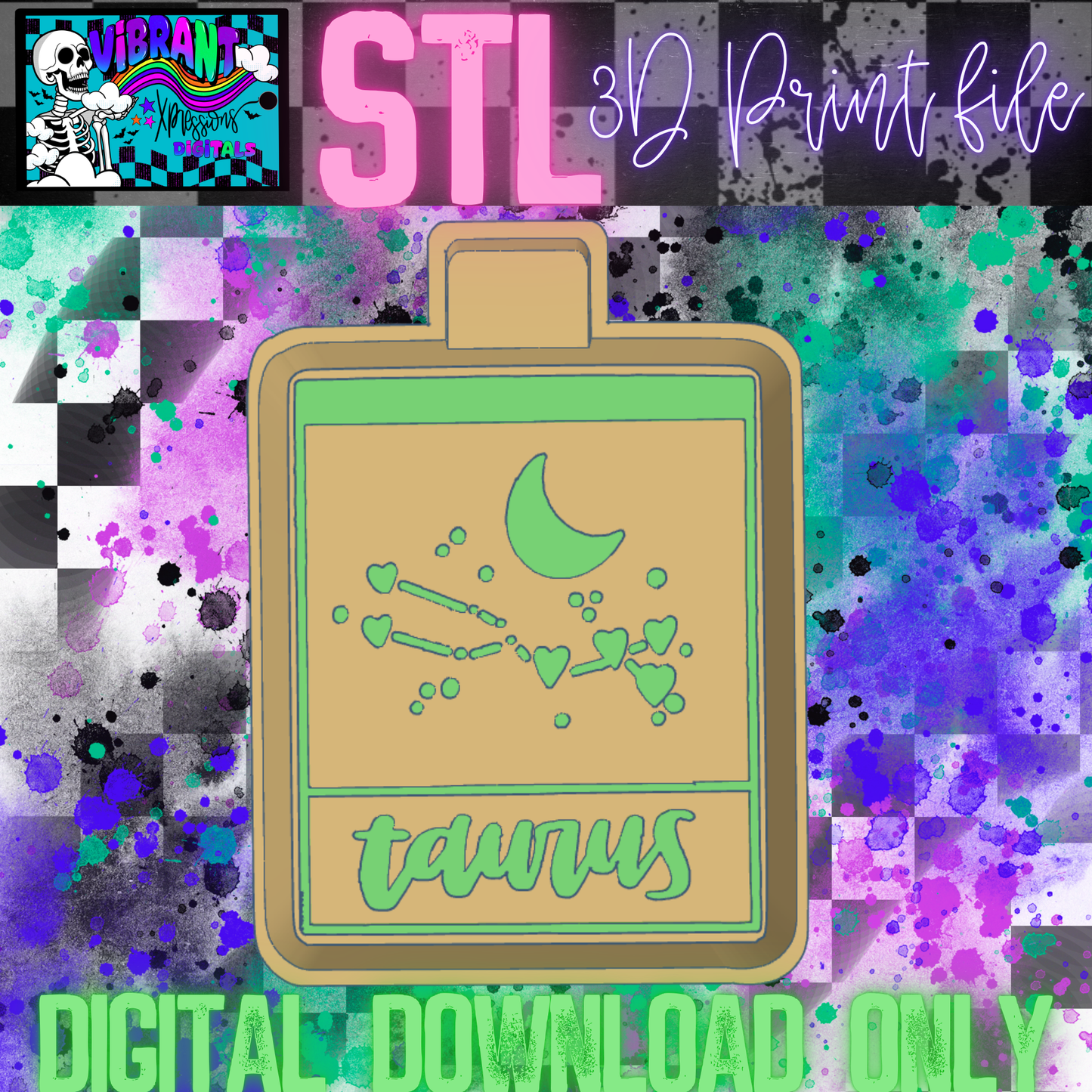 Zodiac Signs Mold Maker STL File