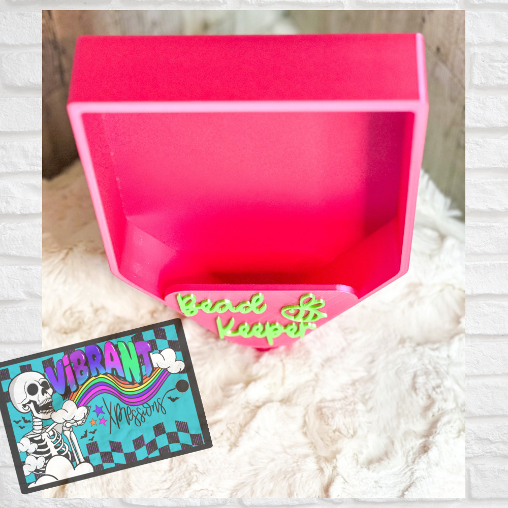 Bead Keeper Organization Tray STL File