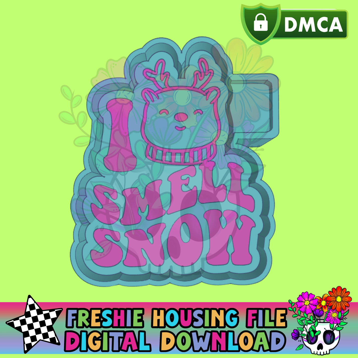 I Smell Snow Mold Maker STL File