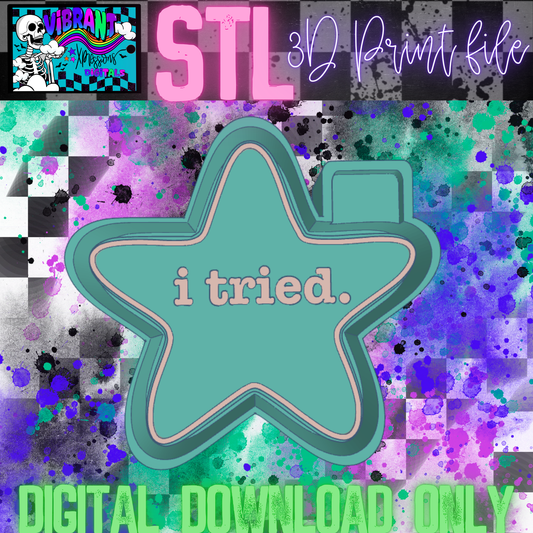 I Tried Star Mold Maker STL File