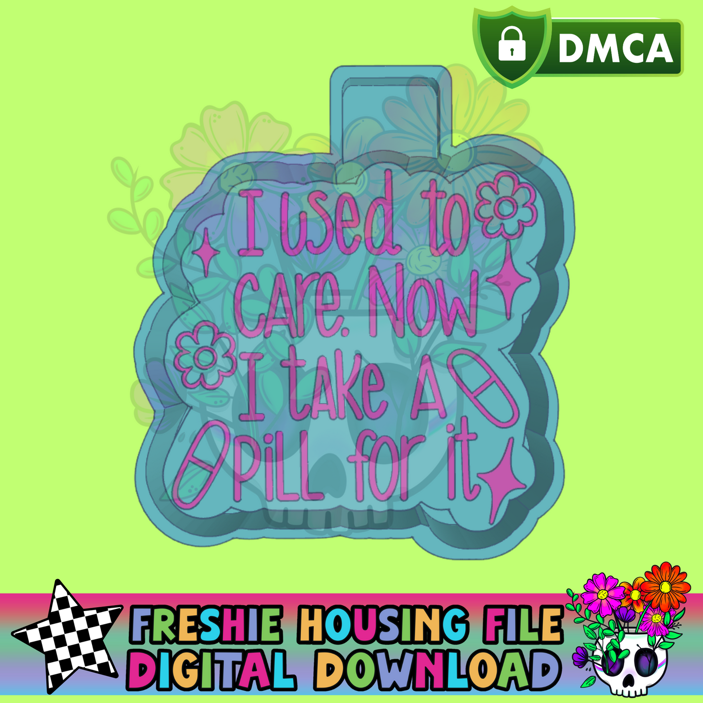 I Used to Care Mold Maker STL File