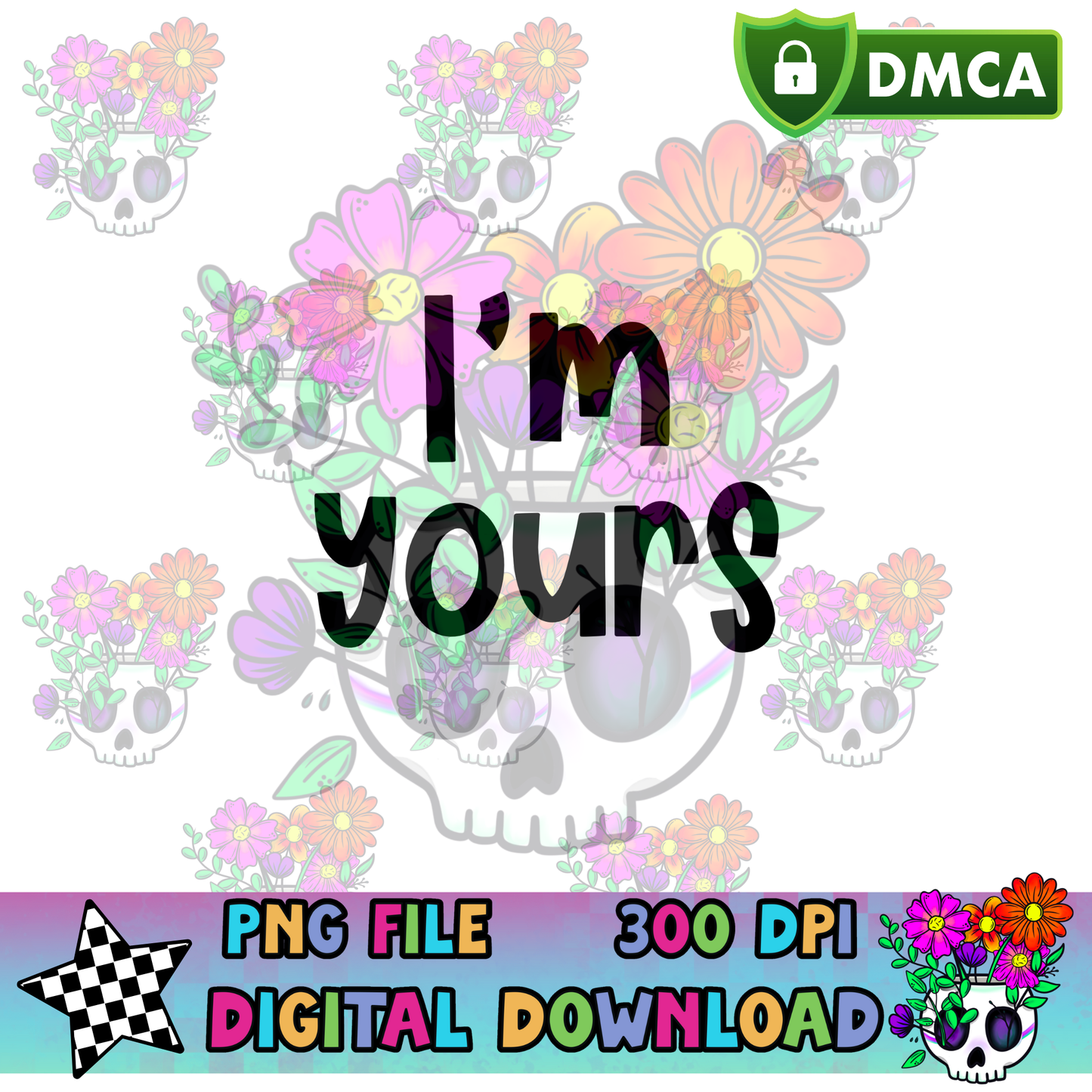 Checkered Heart Inserts - PNG