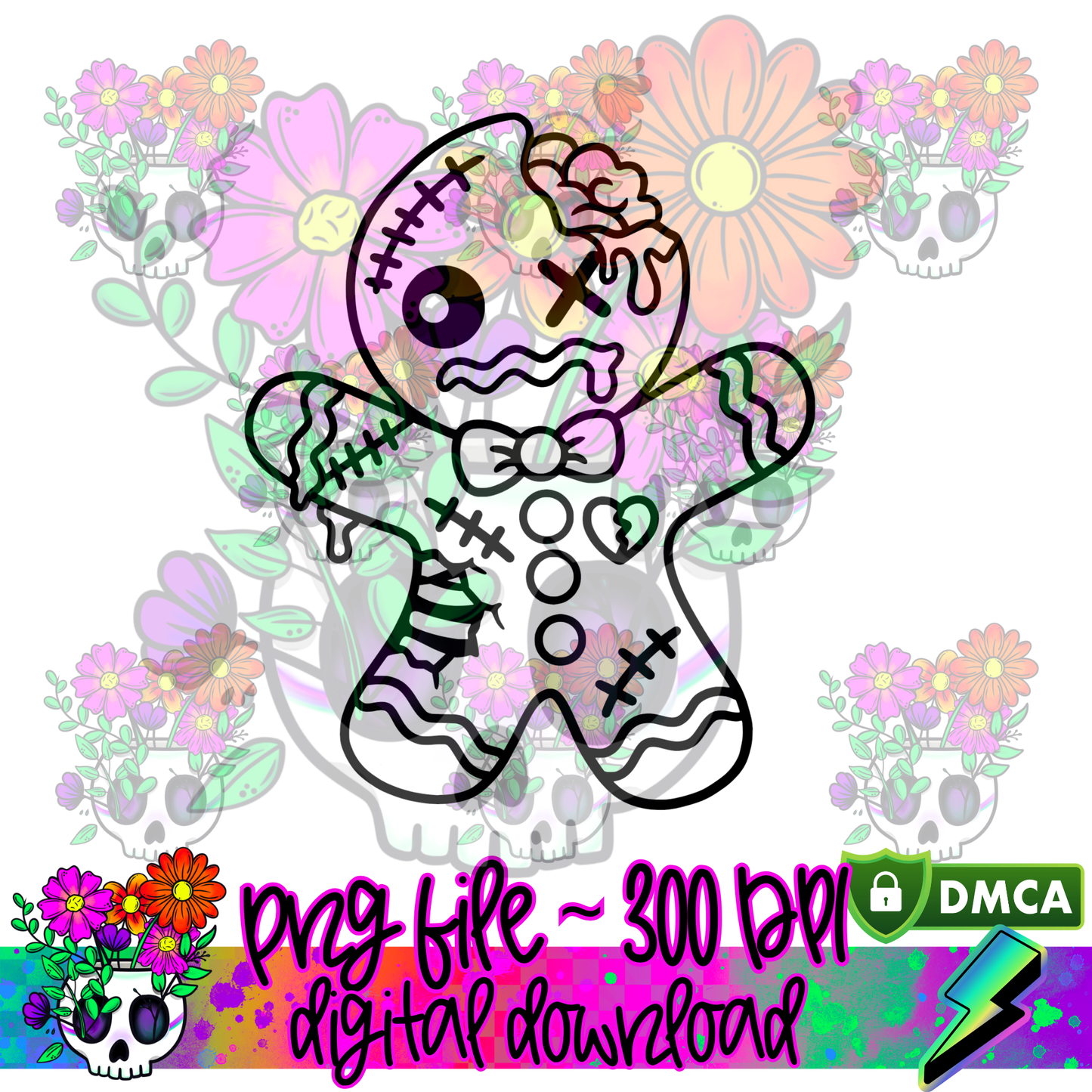 Injured Gingy - PNG