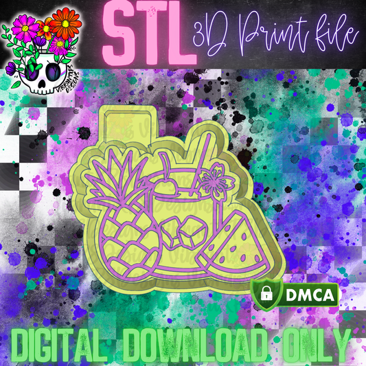 Island Paradise Mold Maker STL File