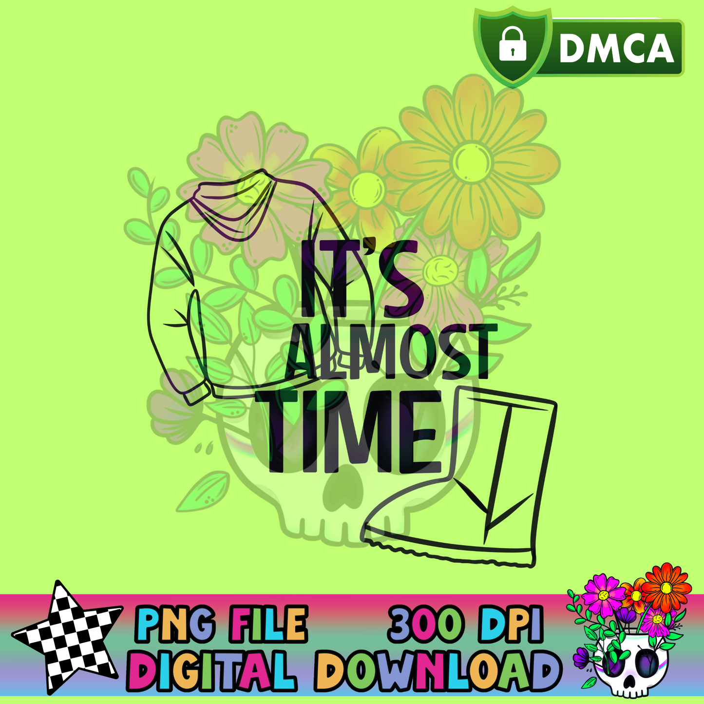 It's Almost Time- PNG