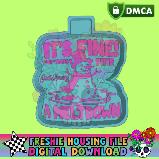 Meltdown Housing Mold Maker STL File