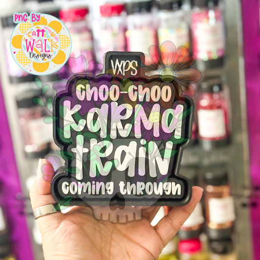 Choo Choo Karma Train - Freshie Mold