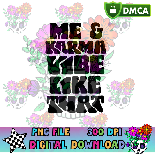 Karma Vibes - PNG