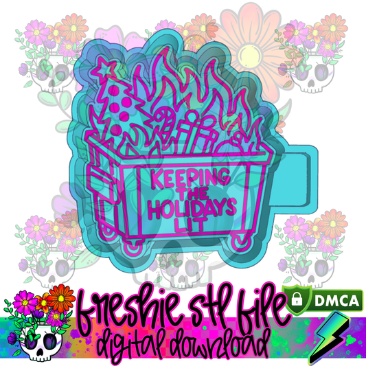 Keeping the Holidays Lit Mold Maker STL File