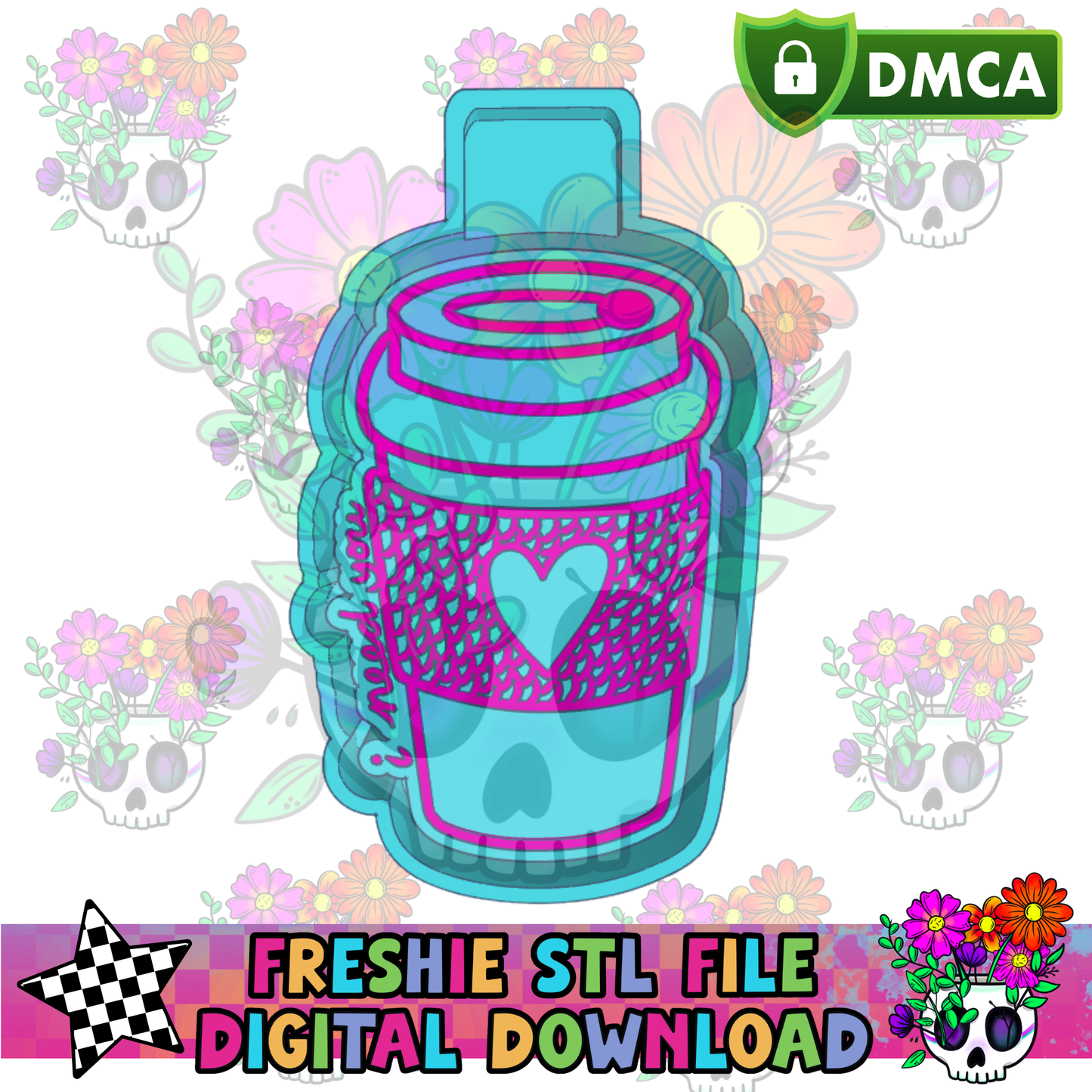 Knitted Coffee Cup Maker STL File