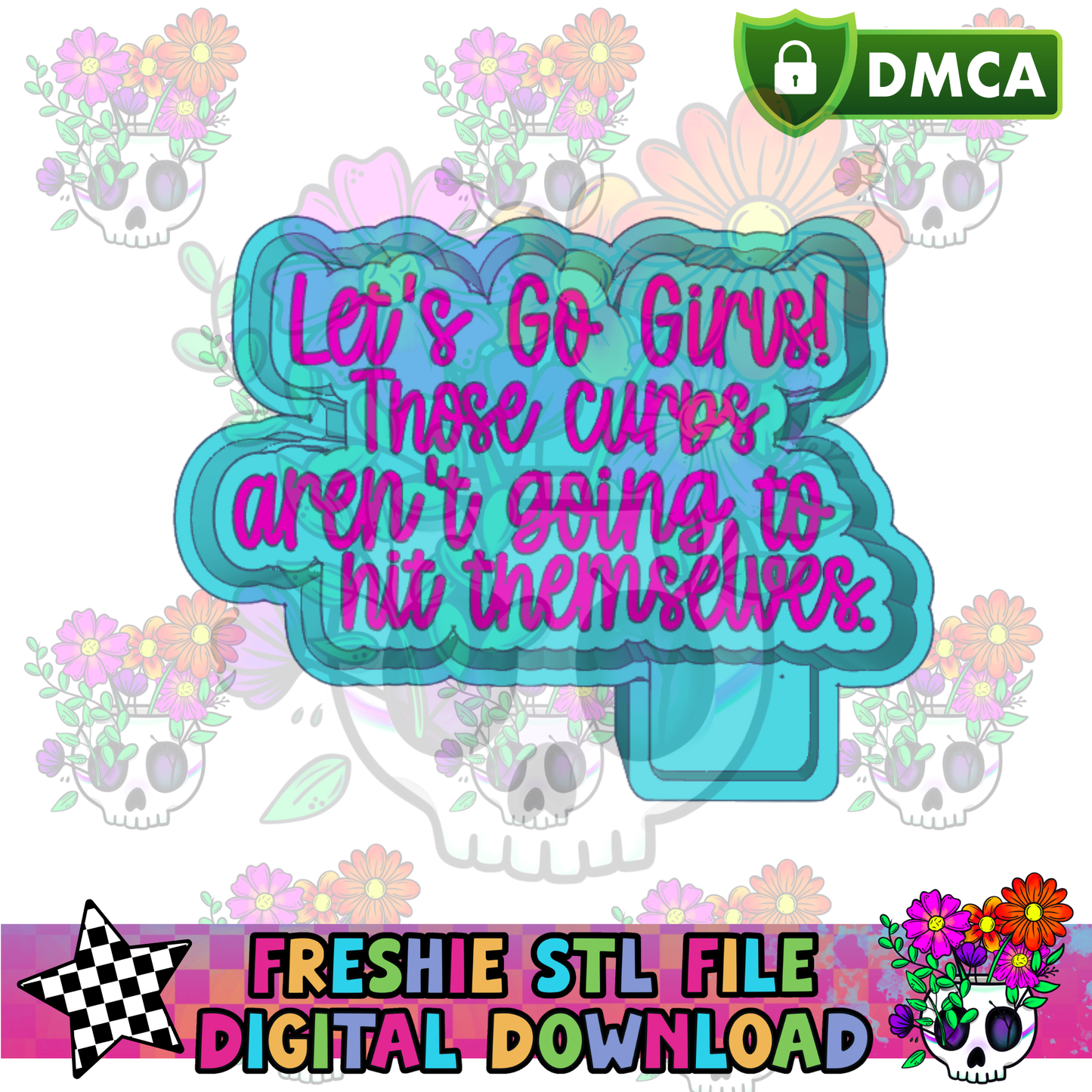 Lets Go Girls Curb Mold Maker STL File