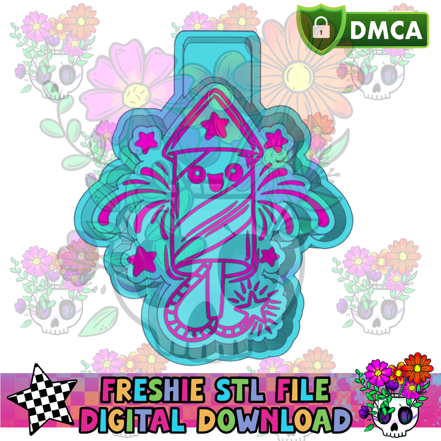 Lil Firecracker Mold Maker STL File