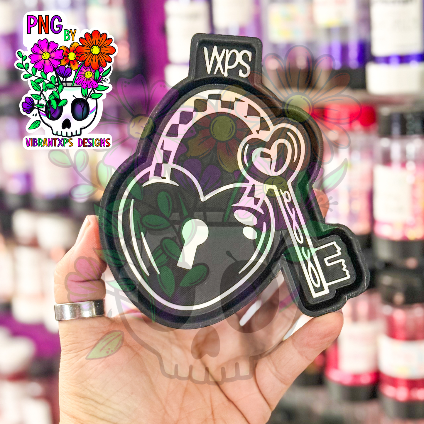 Lock and Key - Freshie Mold