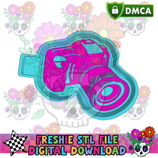 Long Lense Camera Mold Maker STL File