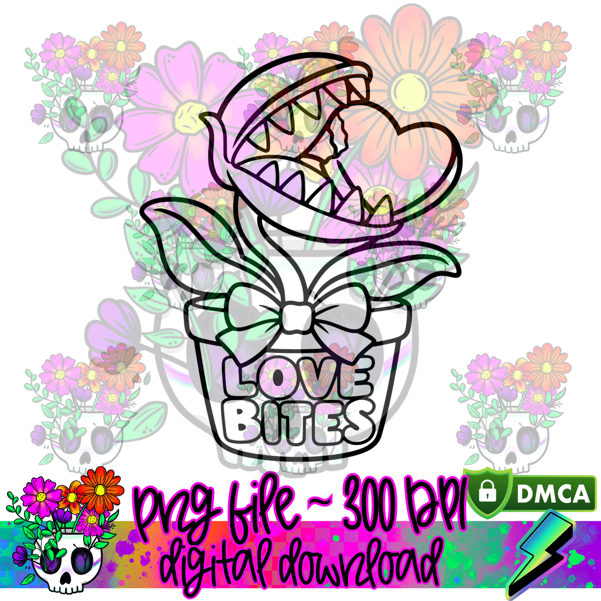Love Bites Venus Fly Trap - PNG