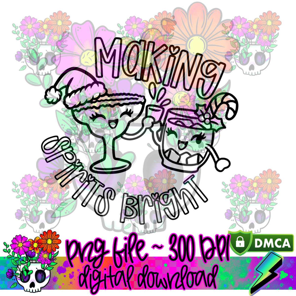 Making Spirits Bright - PNG