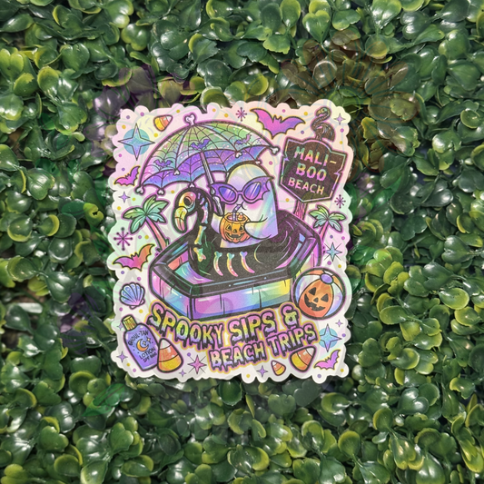 Maliboo Beach Ghost - Cardstock