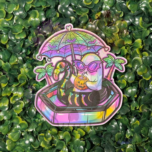 Maliboo Beach Ghostie - Cardstock