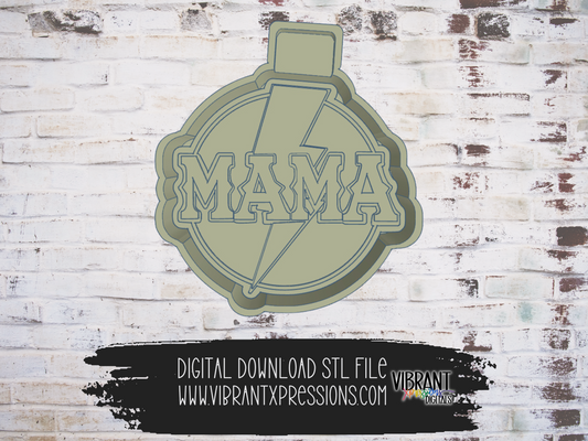 Mama Circle Bolt Mold Maker STL File
