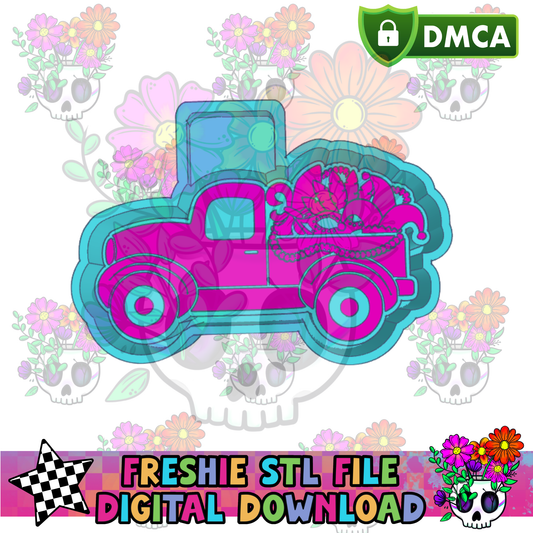 Mardi Gras Truck Mold Maker STL File