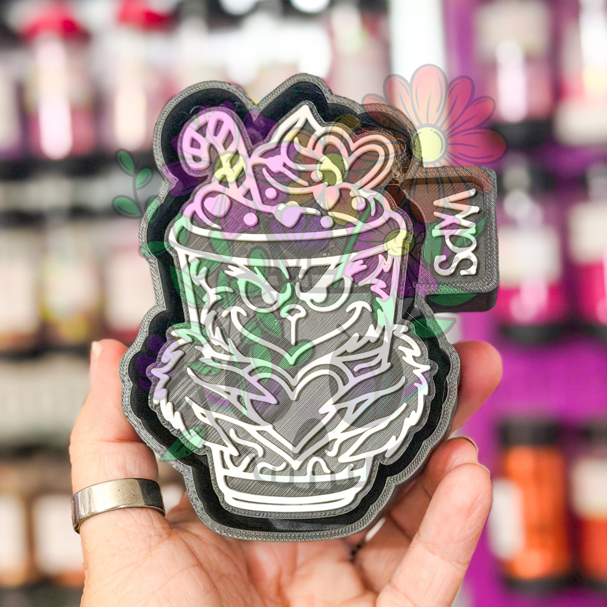 Mean and Green Coffee - Freshie Mold