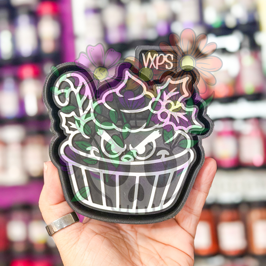 Mean and Green Cupcake - Freshie Mold