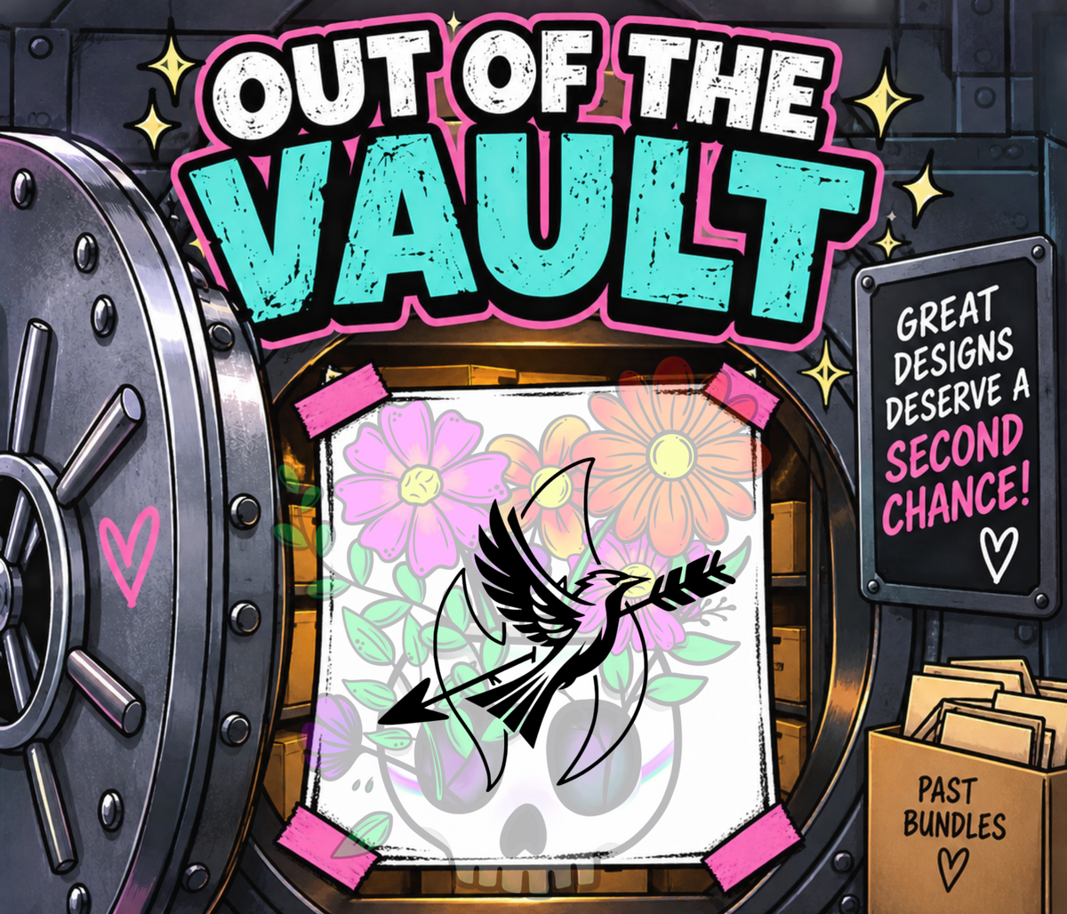 Out of the Vault - Mockingjay Flame Arrow