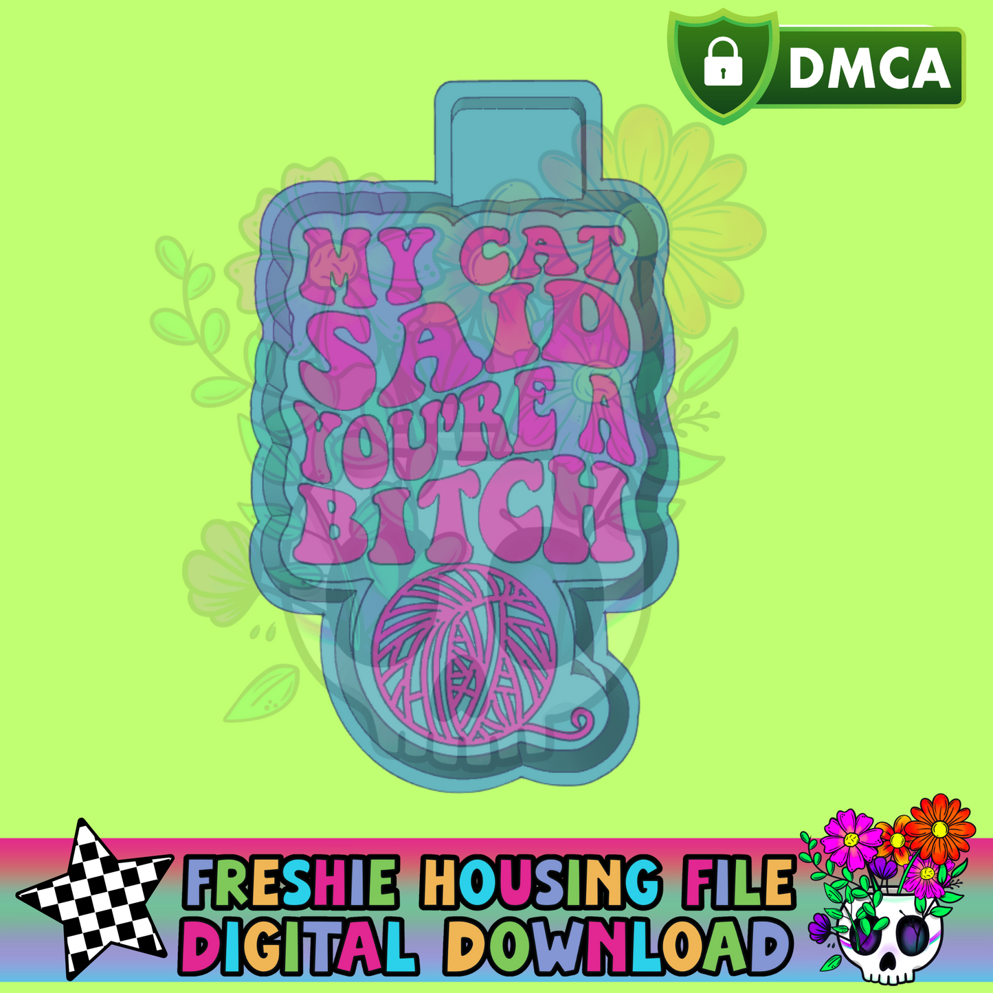 My Cat Said Mold Maker STL File