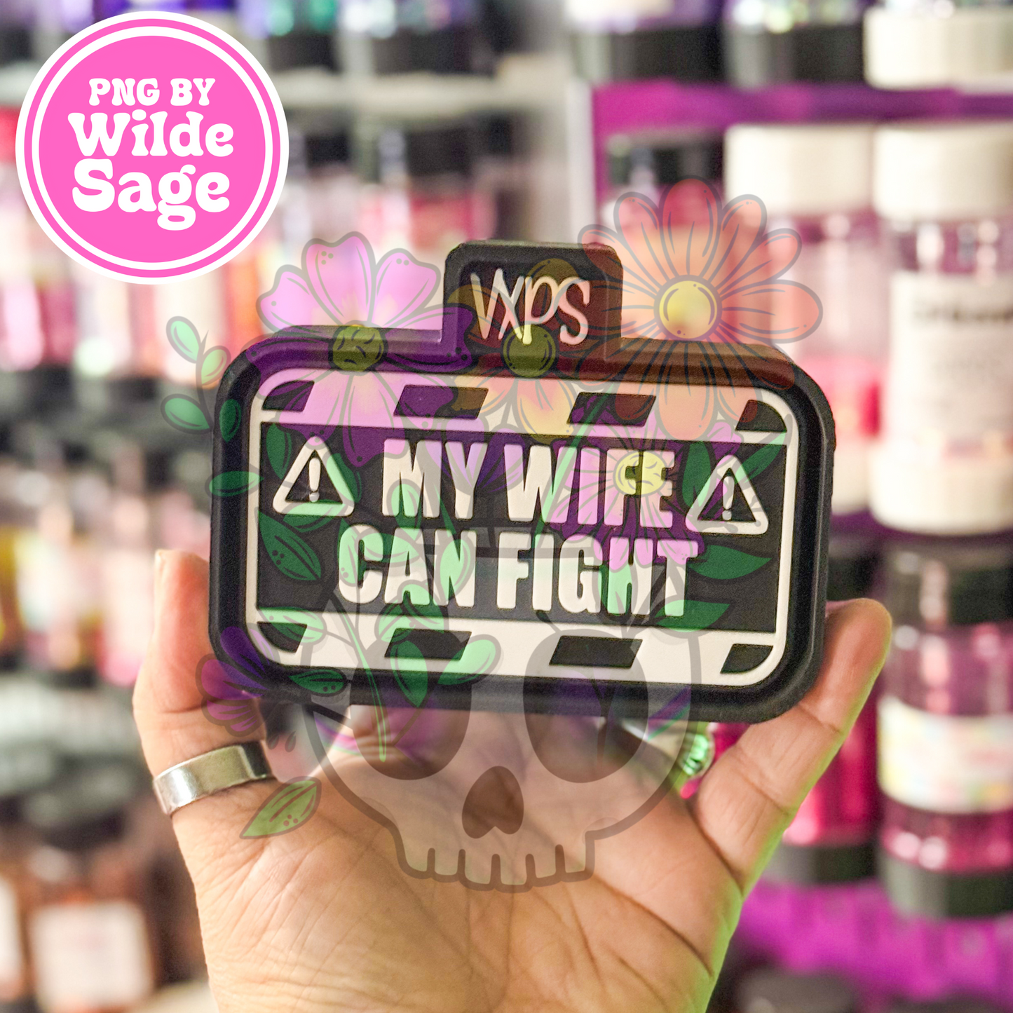 My Wife Can Fight Freshie Mold - Semi Exclusive