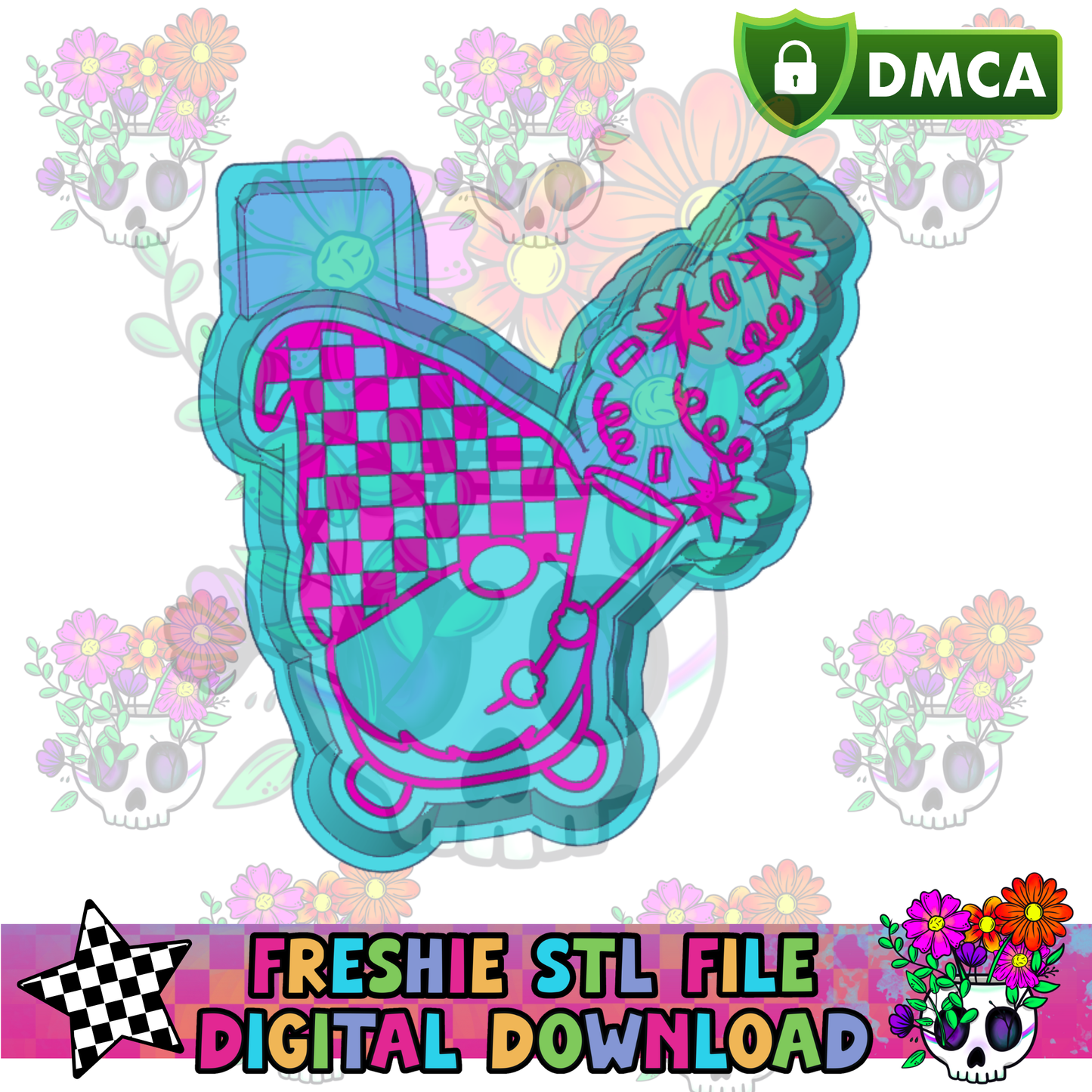 New Years Gnome Mold Maker STL File