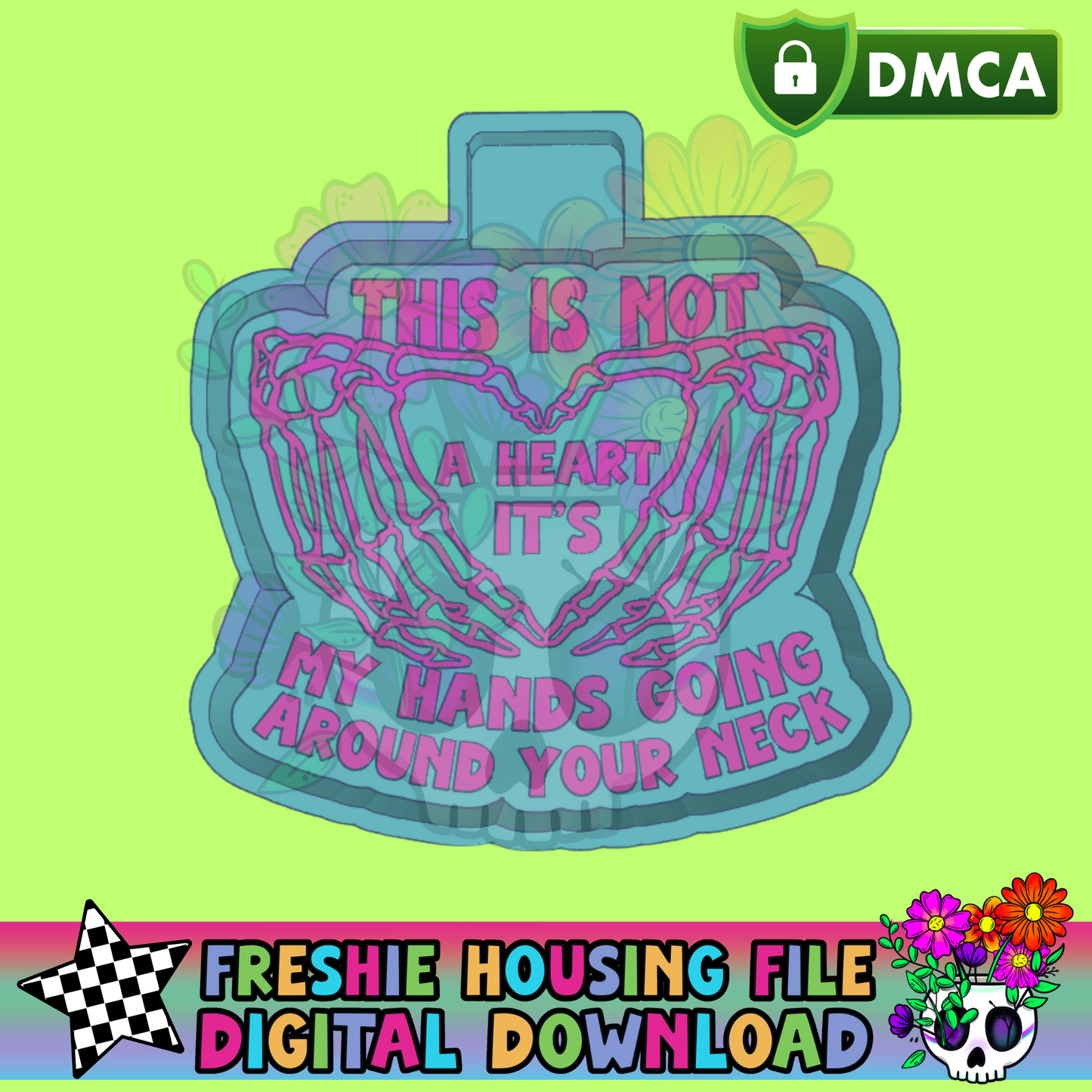 Not a Heart Mold Maker STL File