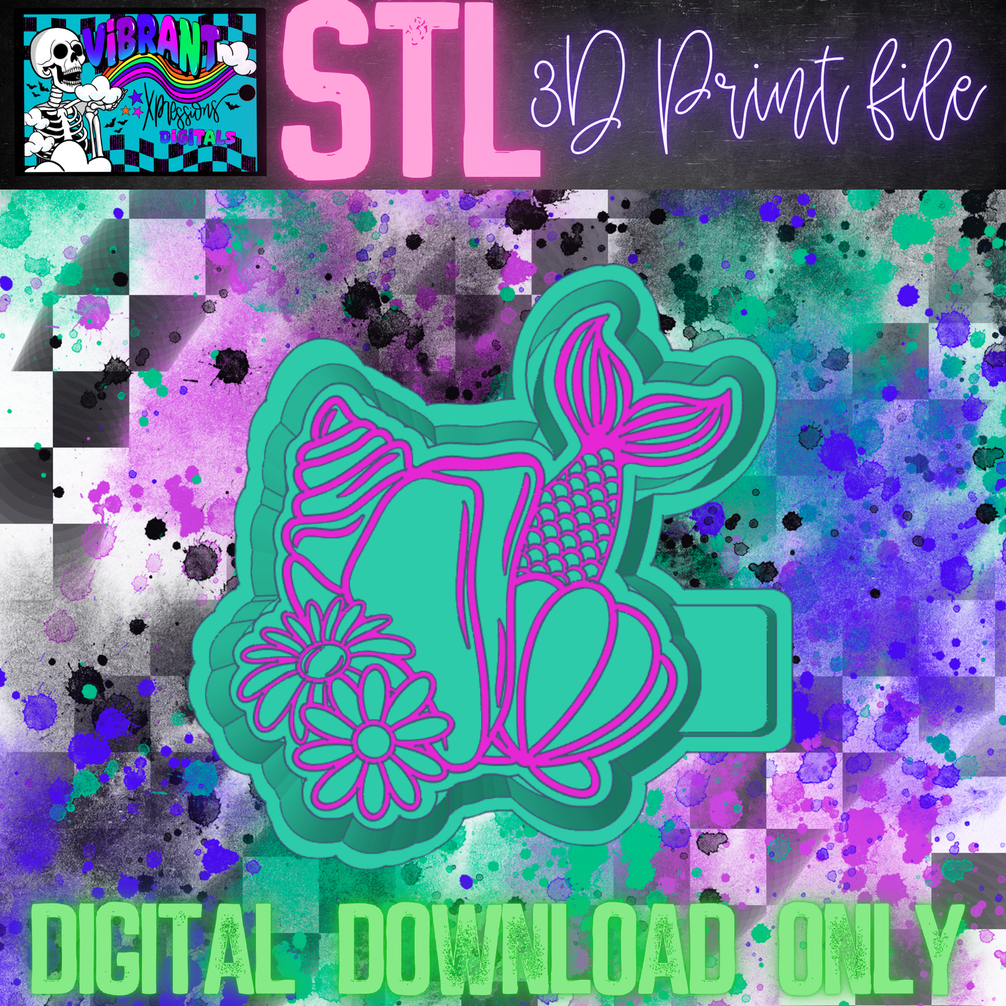 Ocean Tranquility Mold Maker STL File