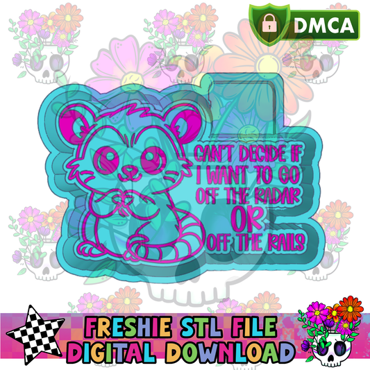 Off Radar or Off Rails Mold Maker STL File