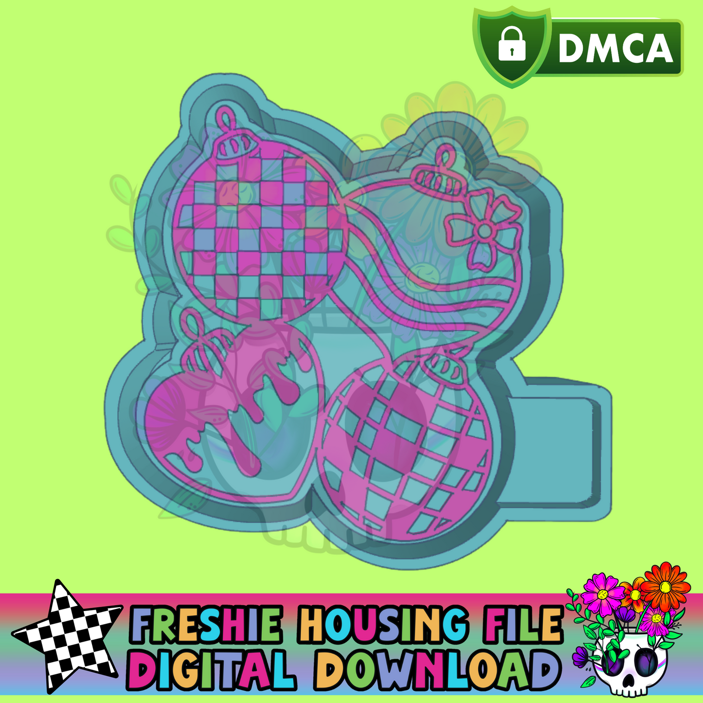 Ornament Collection Mold Maker STL File